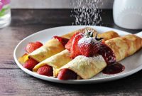 Luscious Dairy Free Almond Milk Crepes
