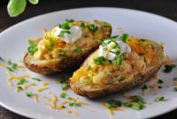 Smoky Double-Baked Potatoes