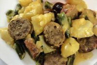 Bratwurst and Cheese Comfort Pot