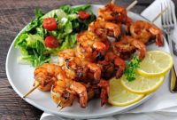 Spicy Cajun Grilled Shrimp