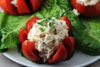 Zesty Tuna Stuffed Tomatoes