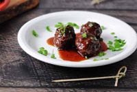 Grape-Glazed BBQ Meatballs