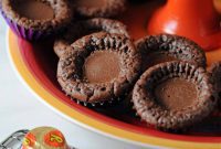 Peanut Butter Cup Brownie Gems