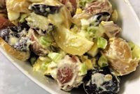 Tricolor Potato Salad