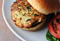 Mediterranean Chicken Feta Burgers