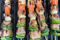 Pineapple Glazed Pork Skewers