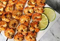 Fiesta Lime Grilled Shrimp Skewers