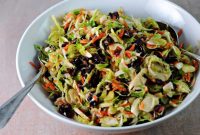 Brussels Sprouts and Cranberry Salad