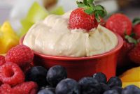 Easy 3-Ingredient Cream Cheese Fruit Dip