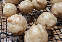 Golden Air Fryer Apple Cider Mini Donuts