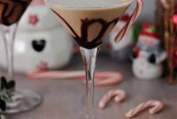 Decadent Peppermint Cocoa Martini