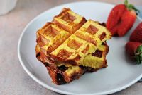 Quick French Toast Waffles