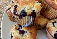 Easy Blueberry Muffins from Pancake Mix