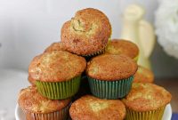 Golden Banana Bread Muffins