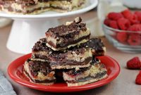 Luscious Chocolate Raspberry Squares