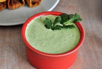 Cilantro-Lime Sauce