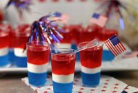 Patriotic Jell-O Shooters