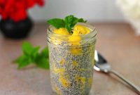 Tropical Mango Chia Seed Pudding