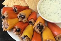 Stuffed Mini Pepper Bites