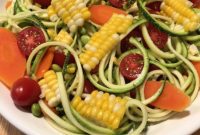 Fiesta Corn & Zucchini Noodle Bowl