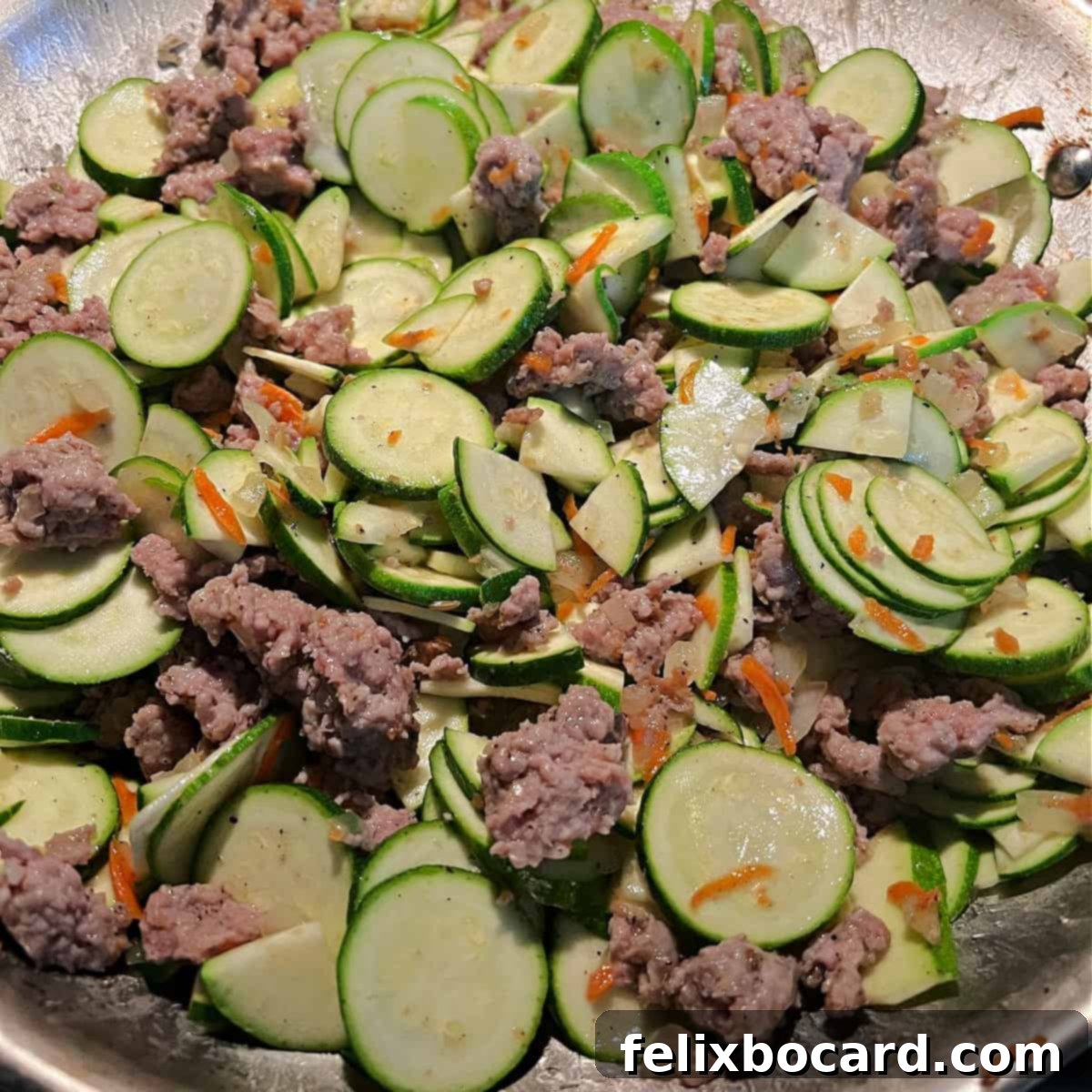 Savory Sausage Zucchini Bake 1 featured 20867