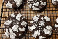 Fudgy Crinkle Brownie Cookies