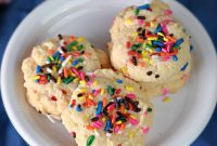 Festive Funfetti Cake Mix Cookies