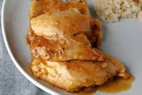 Golden Glazed Apricot Chicken
