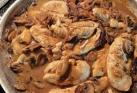 Tender Chicken Marsala Just Like Olive Garden