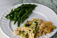 Creamy Chicken Broccoli Rice Casserole