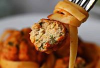 Light and Tender Chicken Ricotta Meatballs