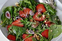 Vibrant Arugula Spinach Salad