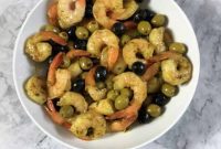 Mediterranean Shrimp & Olive Medley