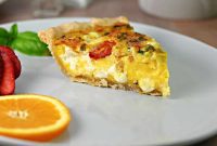 Sun Kissed Caprese Quiche
