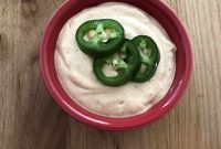 Copycat Taco Bell Creamy Jalapeno Quesadilla Sauce