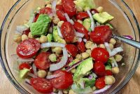 Vibrant Chickpea Avocado Salad