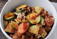 Ground Beef Zucchini Casserole