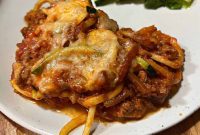 Wholesome Butternut Squash and Zoodle Spaghetti Bake