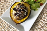 Hearty Vegetarian Acorn Squash