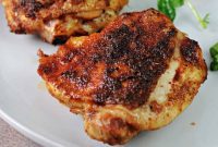 Crispy Air Fryer Chicken Thighs