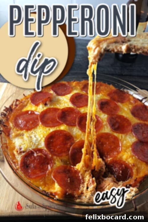 pin for pepperoni dip