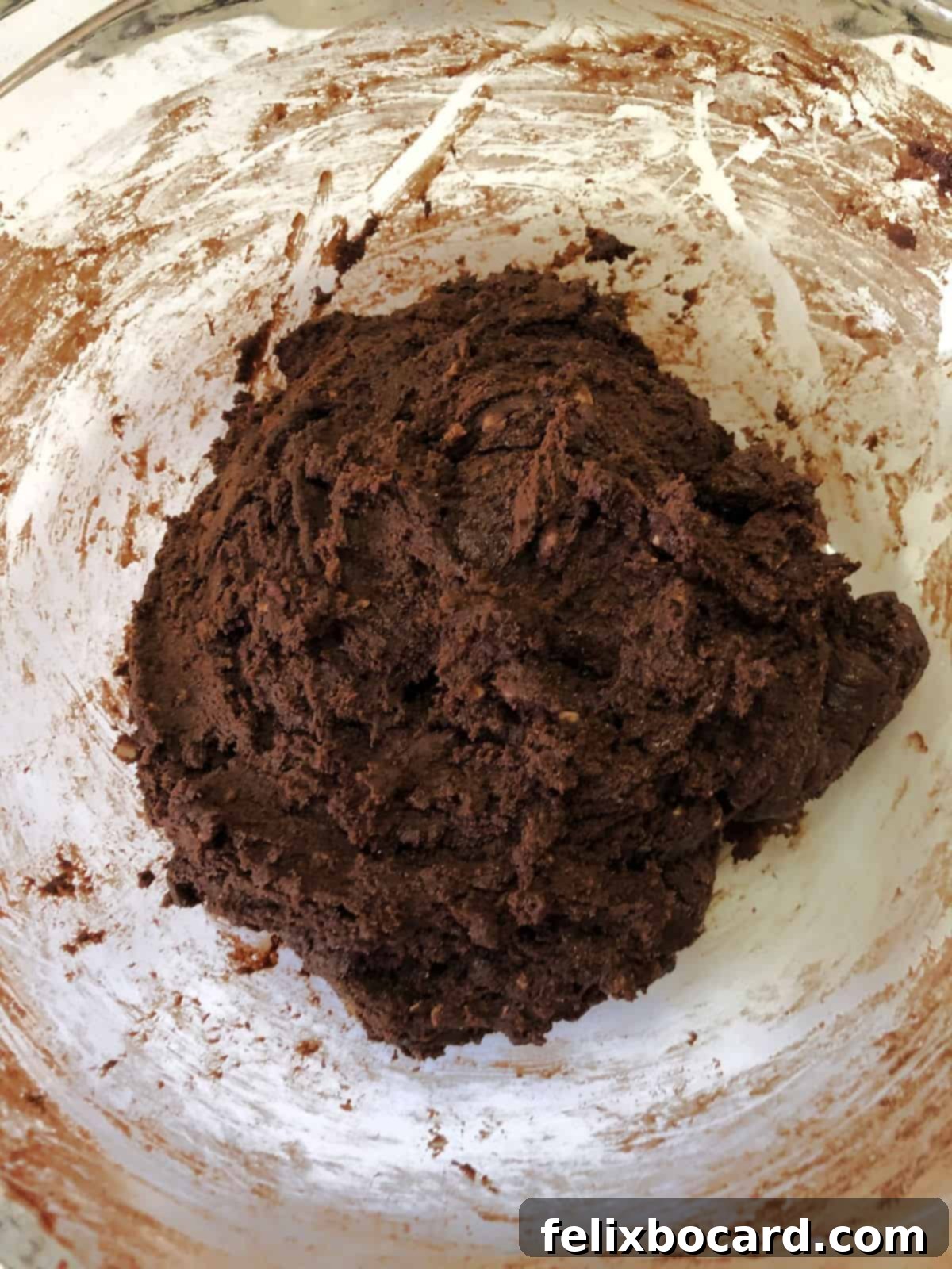 Peppermint Chocolate Kiss Cookies 4 Brownie mix dough for the cookies.