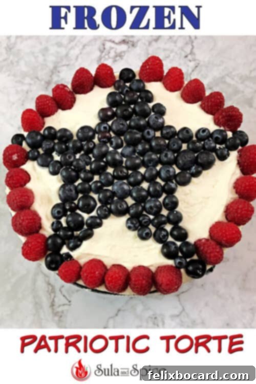 pin for frozen patriotic torte