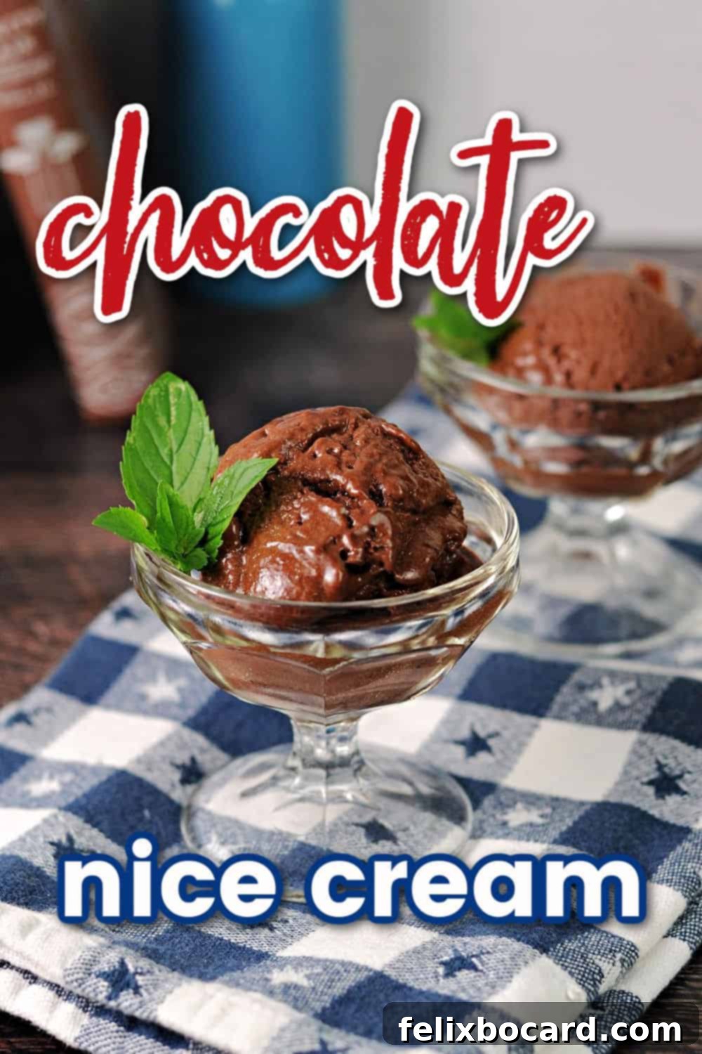 pin for chocolate nice cream.