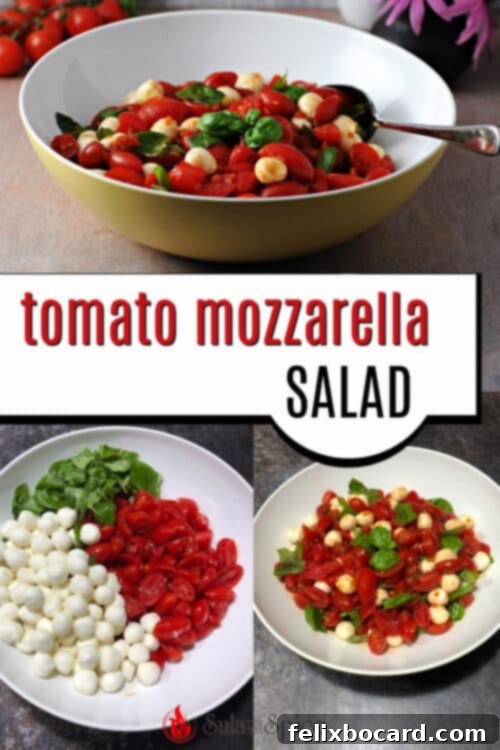 pin for grape tomato mozzarella salad