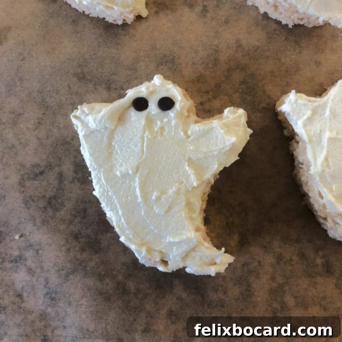 Monster Mash Punch 12 halloween rice krispie treat ghost