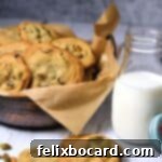 More Than Twenty Dried Cranberry Creations 22 Festive cranberry and pistachio cookies, showcasing their holiday colors.