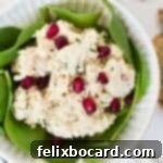 21 Delicious Makeovers for Your Leftover Shredded Chicken 12 Pomegranate chicken salad, vibrant and inviting.