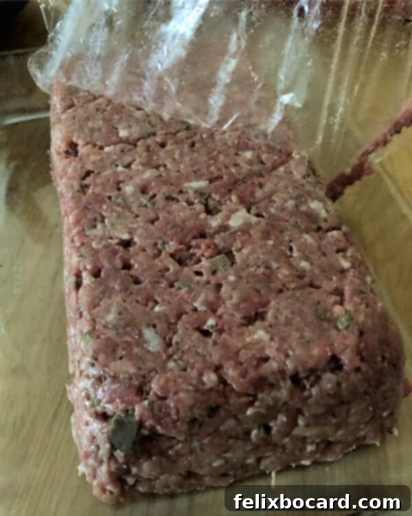 Ultimate Comfort Meatloaf 4 Molded meatloaf inverted onto a baking dish