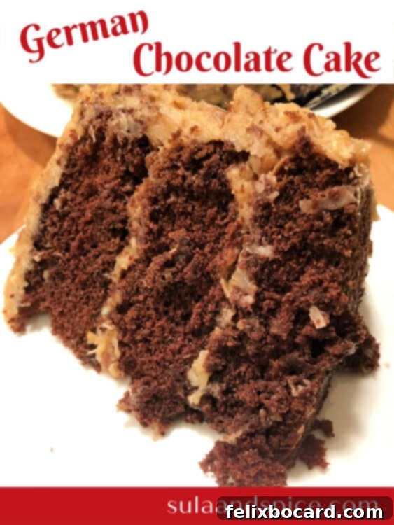 Decadent German Chocolate Delight 6 German Chocolate Cake